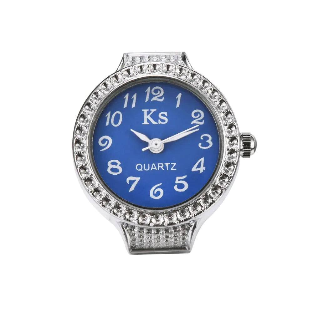 Simple Couple Ring Watch for Men and Women Jewelry