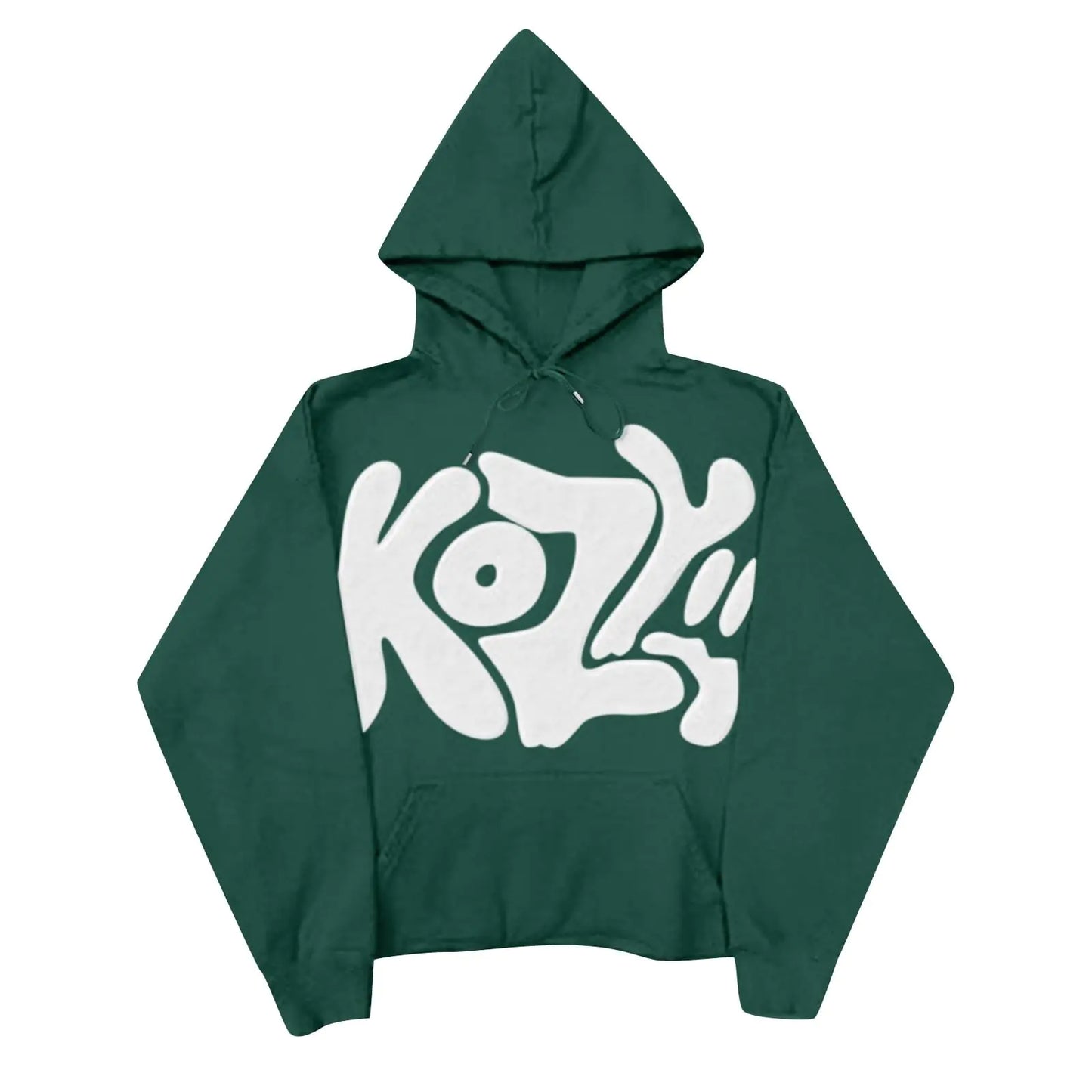 YFJRBR cropped hoodie men Kozy Hoodie for Women Men Green Y2k Hoodie Clothes Oversized Sweatshirt Graphic Hip Hop Streetwear Aesthetic Pullover hoodie kids blanket hoodie Green M